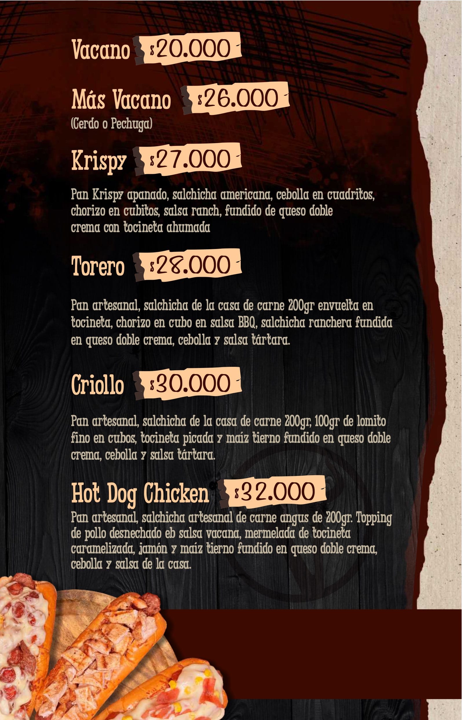 Carta Vacanos